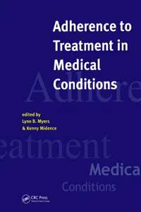 Adherance to Treatment in Medical Conditions_cover