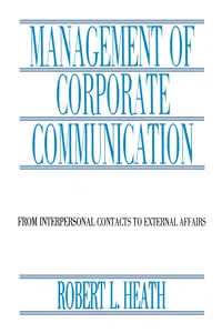 Management of Corporate Communication_cover