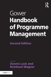 Gower Handbook of Programme Management_cover