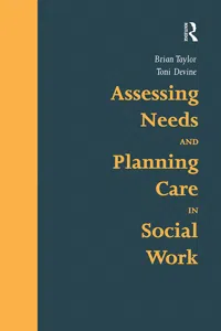 Assessing Needs and Planning Care in Social Work_cover