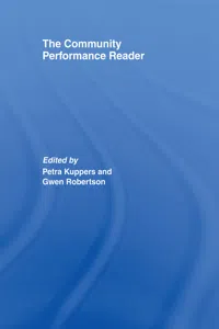 The Community Performance Reader_cover