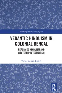 Vedantic Hinduism in Colonial Bengal_cover