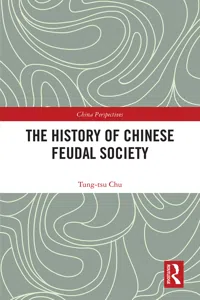 The History of Chinese Feudal Society_cover