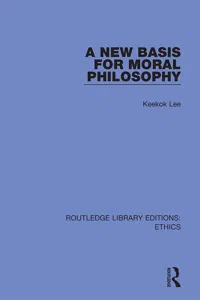 A New Basis for Moral Philosophy_cover