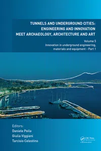 Tunnels and Underground Cities: Engineering and Innovation Meet Archaeology, Architecture and Art_cover