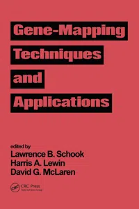 Gene-Mapping Techniques and Applications_cover