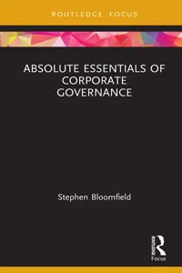 Absolute Essentials of Corporate Governance_cover