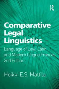 Comparative Legal Linguistics_cover