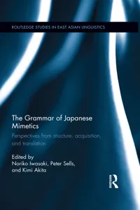 The Grammar of Japanese Mimetics_cover