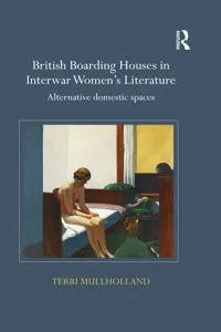 British Boarding Houses in Interwar Women's Literature_cover