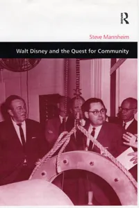 Walt Disney and the Quest for Community_cover