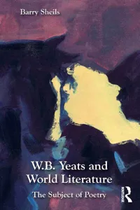 W.B. Yeats and World Literature_cover