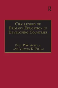 Challenges of Primary Education in Developing Countries_cover