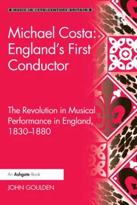 Michael Costa: England's First Conductor_cover