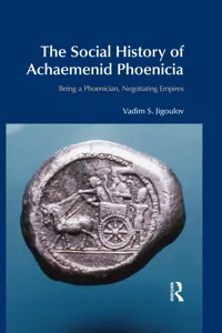 The Social History of Achaemenid Phoenicia_cover