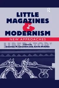 Little Magazines & Modernism_cover