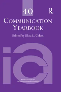 Communication Yearbook 40_cover