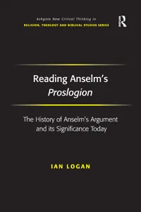 Reading Anselm's Proslogion_cover