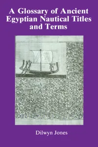 Glossary Of Ancient Egyptian Nautical Terms_cover