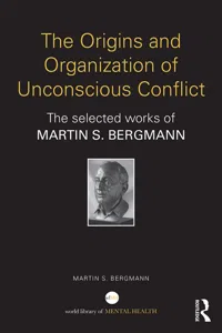 The Origins and Organization of Unconscious Conflict_cover