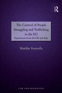 The Control of People Smuggling and Trafficking in the EU_cover