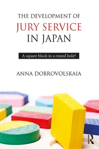 The Development of Jury Service in Japan_cover