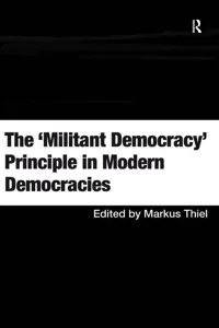 The 'Militant Democracy' Principle in Modern Democracies_cover