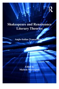 Shakespeare and Renaissance Literary Theories_cover