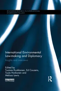 International Environmental Law-making and Diplomacy_cover