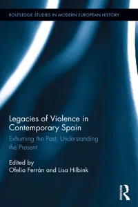 Legacies of Violence in Contemporary Spain_cover