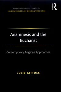 Anamnesis and the Eucharist_cover