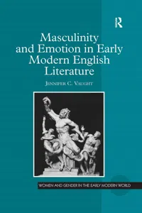 Masculinity and Emotion in Early Modern English Literature_cover