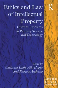 Ethics and Law of Intellectual Property_cover