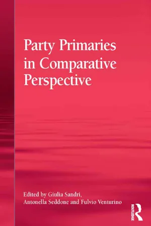 Party Primaries in Comparative Perspective