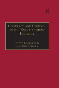 Contract and Control in the Entertainment Industry_cover