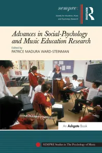 Advances in Social-Psychology and Music Education Research_cover