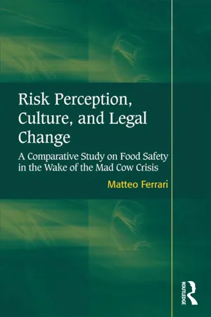 Risk Perception, Culture, and Legal Change