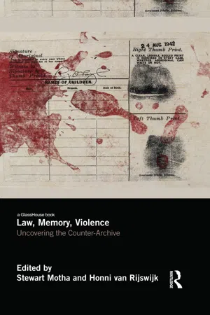 Law, Memory, Violence