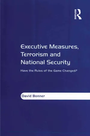 Executive Measures, Terrorism and National Security