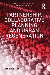 Partnership, Collaborative Planning and Urban Regeneration_cover