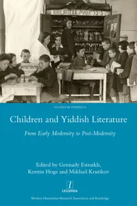 Children and Yiddish Literature From Early Modernity to Post-Modernity_cover