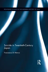 Suicide in Twentieth-Century Japan_cover