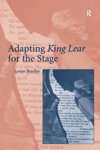 Adapting King Lear for the Stage_cover