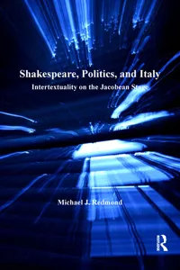 Shakespeare, Politics, and Italy_cover