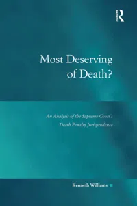 Most Deserving of Death?_cover