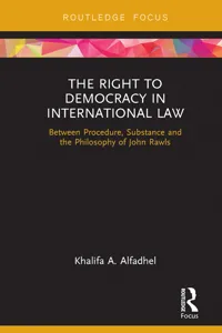 The Right to Democracy in International Law_cover