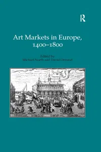 Art Markets in Europe, 1400–1800_cover