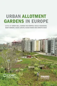 Urban Allotment Gardens in Europe_cover