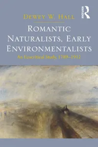 Romantic Naturalists, Early Environmentalists_cover