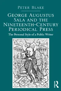 George Augustus Sala and the Nineteenth-Century Periodical Press_cover